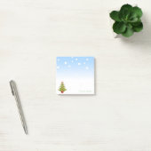 Post-it® Joyeux Noël, Arbre de Noël à l'aquarelle (Bureau)