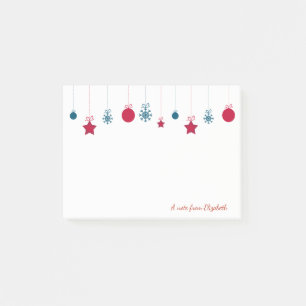 Post-it® Joyeux Noël,Boules de Noël-Personnalisées