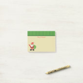 Post-it® Joyeux Noël du père noël (Sur un bureau)