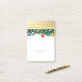 Post-it® Joyeux Noël et bonne année ! Noël (Sur un bureau)