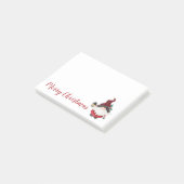 Post-it® Joyeux Noël gnome mignon (Incliné)