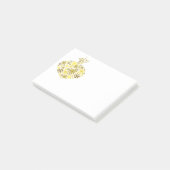 Post-it® Joyeux Noël hiver Motif de flocon de neige (Incliné)