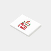 Post-it® Joyeux Noël Ho Ho Joyeux Noël (Incliné)
