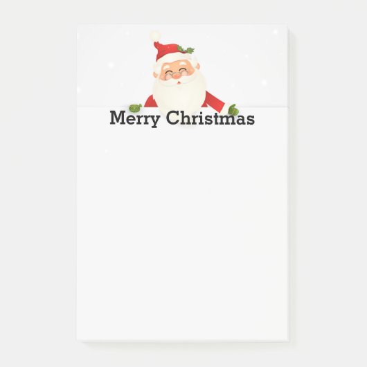 Post-it® Joyeux Noël Père Noël (Devant)