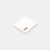Post-it® Joyeux Noël, Renne de dessin animé - Personnalisé (Incliné)