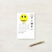 Post-it® Joyeux Nouvel An 2017 Calendrier Motivationnel (Sur un bureau)