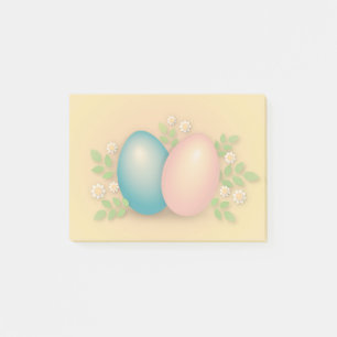 Post-it® Joyeux Oeuf de Pâques vacances de printemps pastel