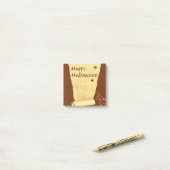 Post-it® Joyeux papier peint Halloween sanglant (Sur un bureau)