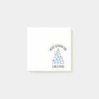 Joyeux Quarantaine Arbre de Noël Papier toilette