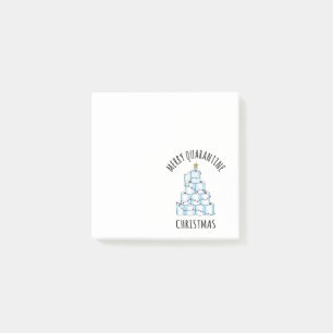 Post-it® Joyeux Quarantaine Arbre de Noël Papier toilette