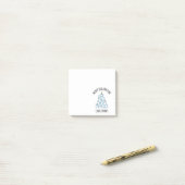 Post-it® Joyeux Quarantaine Arbre de Noël Papier toilette (Sur un bureau)