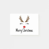 Post-it® Joyeux rennes de Noël (Devant)