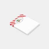 Post-it® Joyeux sapin de Noël 2 Vieux anglais Chien de mer  (Incliné)