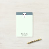 Post-it® Joyeux sourire Dental Tooth Cute (Sur un bureau)