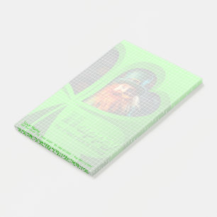 Post-it® Joyeux St Patrick's Day Leprechaun Corporate NP4