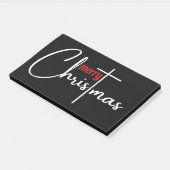 Post-it® Joyeux T-shirt Noël (Incliné)