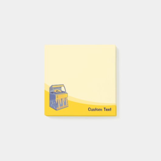 Post-it® Jukebox Rétro (Devant)