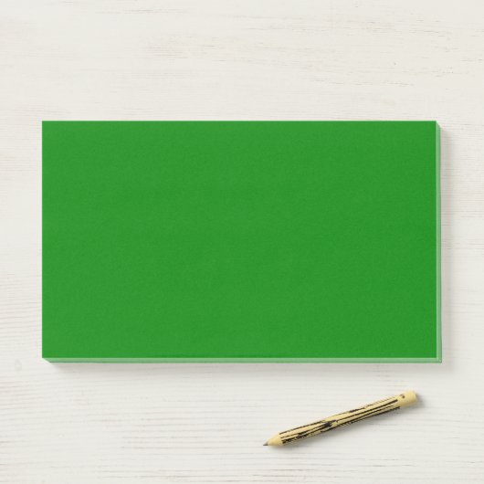 Post-it® JUMBO Vert (Sur un bureau)