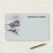 Post-it® Junco à ardoise foncée sur l'arbre à poires (Sur un bureau)