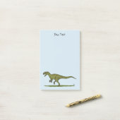 Post-it® Jurassic Dinosaur Allosaurus Post-it Notes (Sur un bureau)