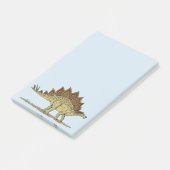Post-it® Jurassique Dinosaure Stegosaurus (Incliné)