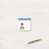 Post-it® Just One More Chapter Book Lover Notes (Sur un bureau)