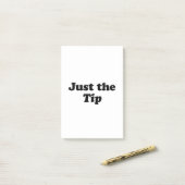 Post-it® Juste le pourboire (Sur un bureau)