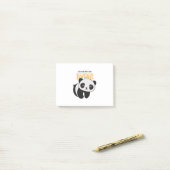 Post-it® Juste Une Fille Qui Aime Les Pandas (Sur un bureau)