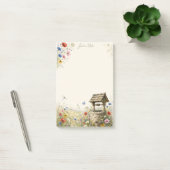 Post-it® Juste une note Fleur sauvage Puits à souhaits Post (Bureau)