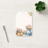 Post-it® Juste une note Tulipes néerlandaises et bleu de De (Bureau)