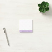 Post-it® Juste une petite note Filigrane à ruban lilas (Bureau)
