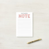 Post-it® Juste une petite note : Notes de post-it (Sur un bureau)