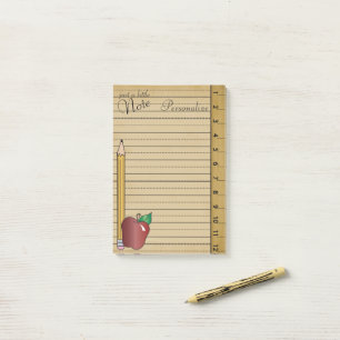 Post-it® Juste une petite note Vintage Enseignant