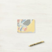 Post-it® Kandinski Impression III Concert Peinture Abstrait (Sur un bureau)