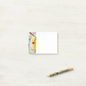 Post-it® Kandinsky jaune-rouge-bleu (Sur un bureau)