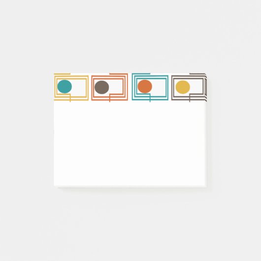 Post-it® Kandinsky Rectangles avec Ovals (Devant)