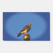 Post-it® Kansas Hawk sur un mât de drapeau (Devant)