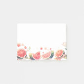 Post-it® Kawaii, mignonne, Anime Watermelon Design (Devant)