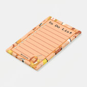 Post-it® Kawaii Orange Tamagotchi (Incliné)