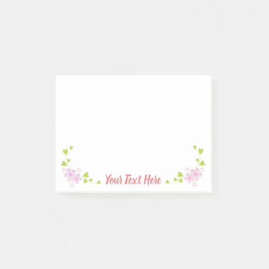 Post-it® Kawaii Style Sakura Fleur d'arbre de cerisier (Devant)
