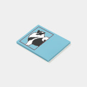 Post-it® Keeshond Graphics - Cute Original Chig Art (Incliné)