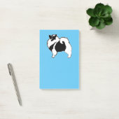 Post-it® Keeshond Graphics - Cute Original Chig Art (Bureau)