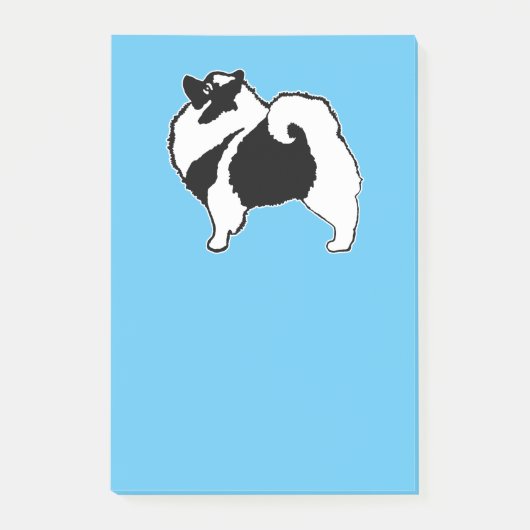 Post-it® Keeshond Graphics - Cute Original Chig Art (Devant)