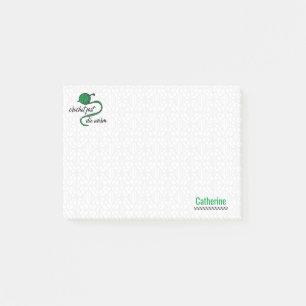 Post-it® Kelly Green Crochet Fast, Die Warm