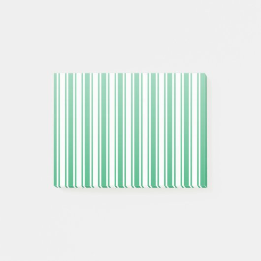 Post-it® Kelly landes de bonbons vertes et blanches (Devant)