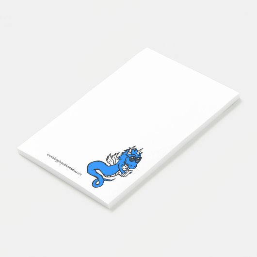 Post-it® Kelvin les post-its de dragon (Incliné)
