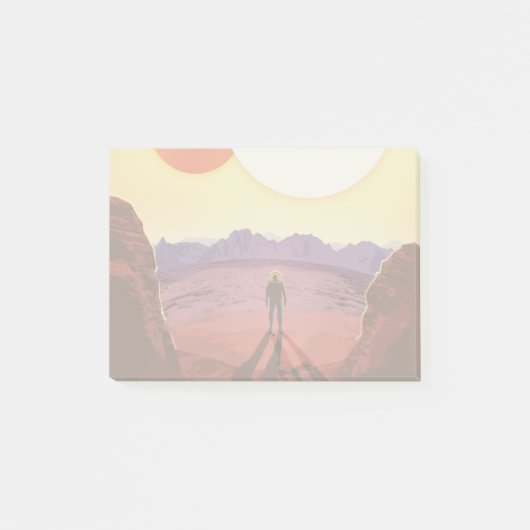 Post-it® Kepler Space Voyage Destination Planète Aventure (Devant)