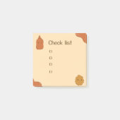 Post-it® Ketchup et nugget de poulet  (Devant)
