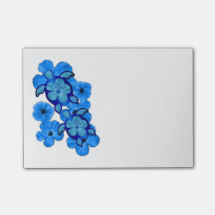 Post-it® Ketmie et tortues bleues de Honu
