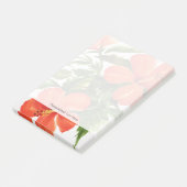 Post-it® Ketmie rouge chaude (Incliné)
